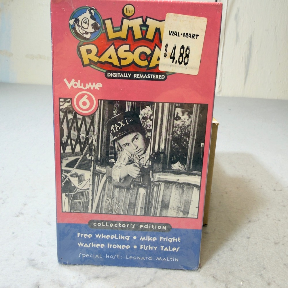 The Little Rascals VHS 2-Pack Vol‎ 6 & 15 Collector's Edition Sealed Cabin Fever